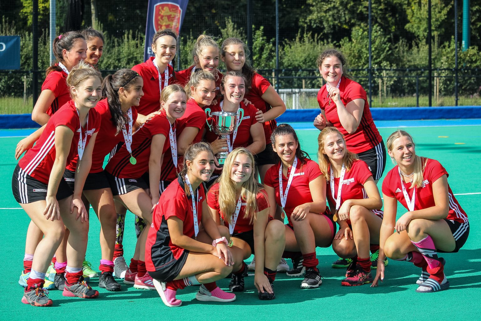 U18 Girls win Cup Final Southgate Hockey Club